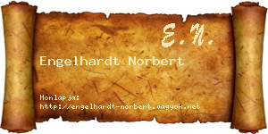 Engelhardt Norbert névjegykártya